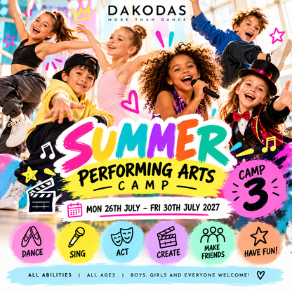 Summer Camp 1 - 12th July - 16th July 2027